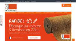 Desktop Screenshot of cotepaillasson.com